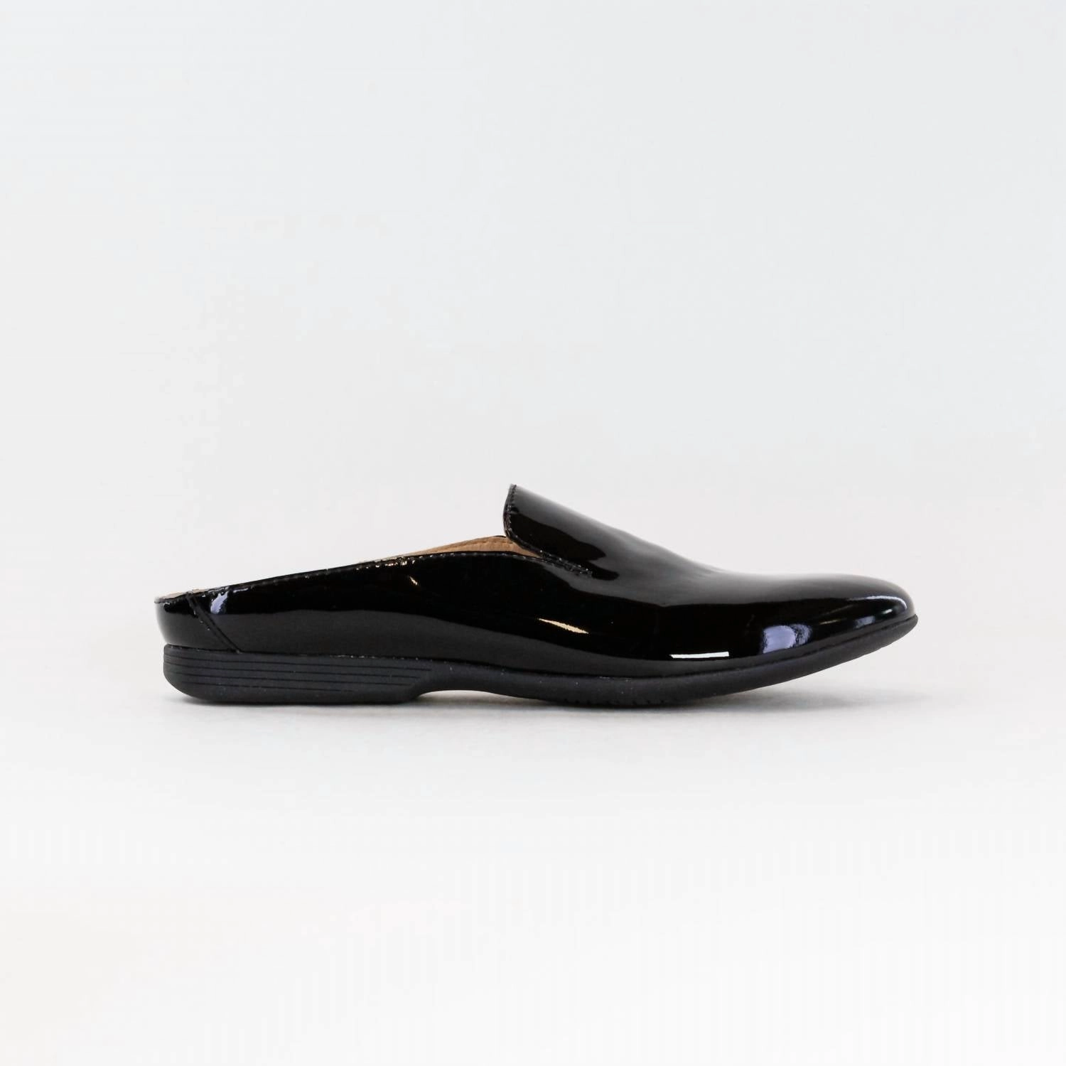 Women's Lexie Mule In Black Patent Relaxing Fit Shoes Instant Comfort