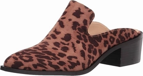 Women's Marine Modern Leo Mule Everyday Slip Flat Design