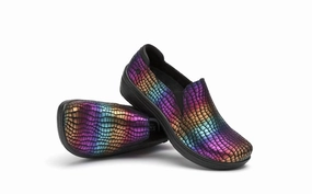 Shock Absorbing Midsole Anti   Tear Women's Moxy Clog In Electric Gator