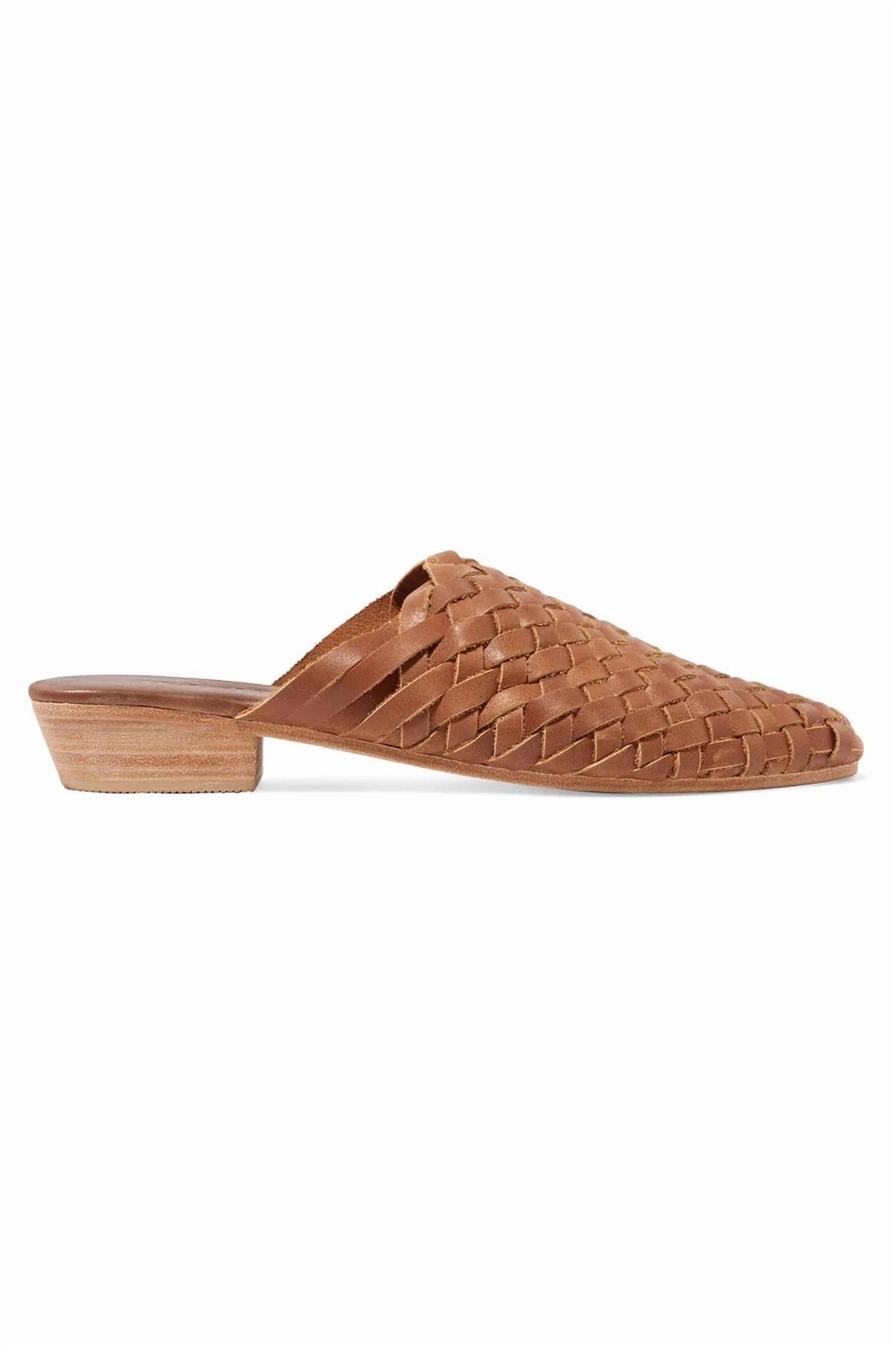 Travel Fit Sandals Quick Wear Women's Paris Woven Mules In Tan