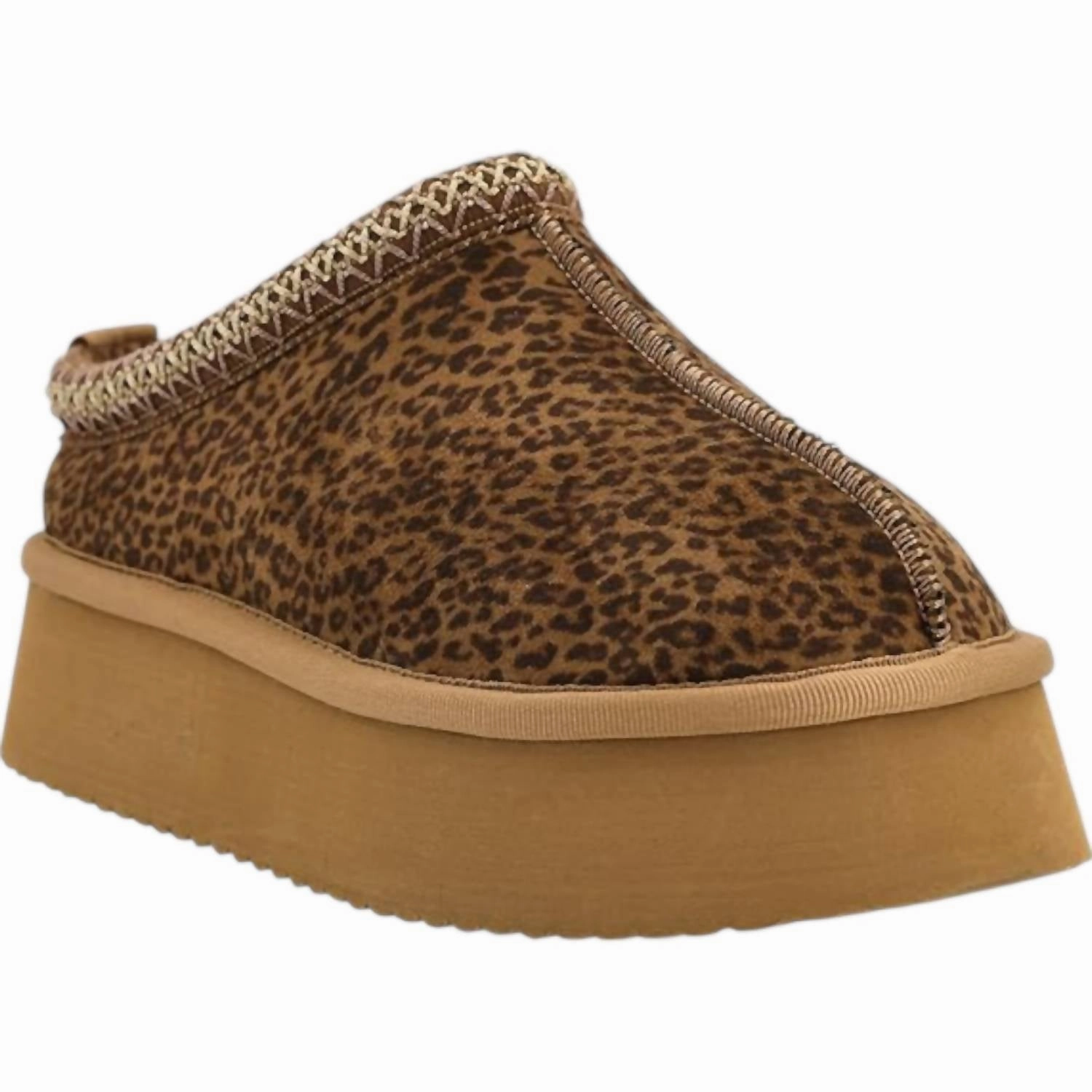 Women's Pillow Talk Slides In Leopard Beach Breeze