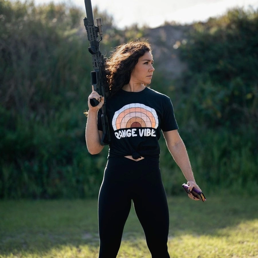 Women's Range Vibes Boyfriend Fit T-Shirt - Black Soft touch finish Perfect Comfort Wear