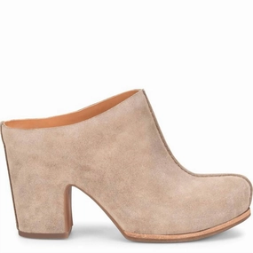 Women's Sagano Mule In Tortora Suede Comfortable For Workouts
