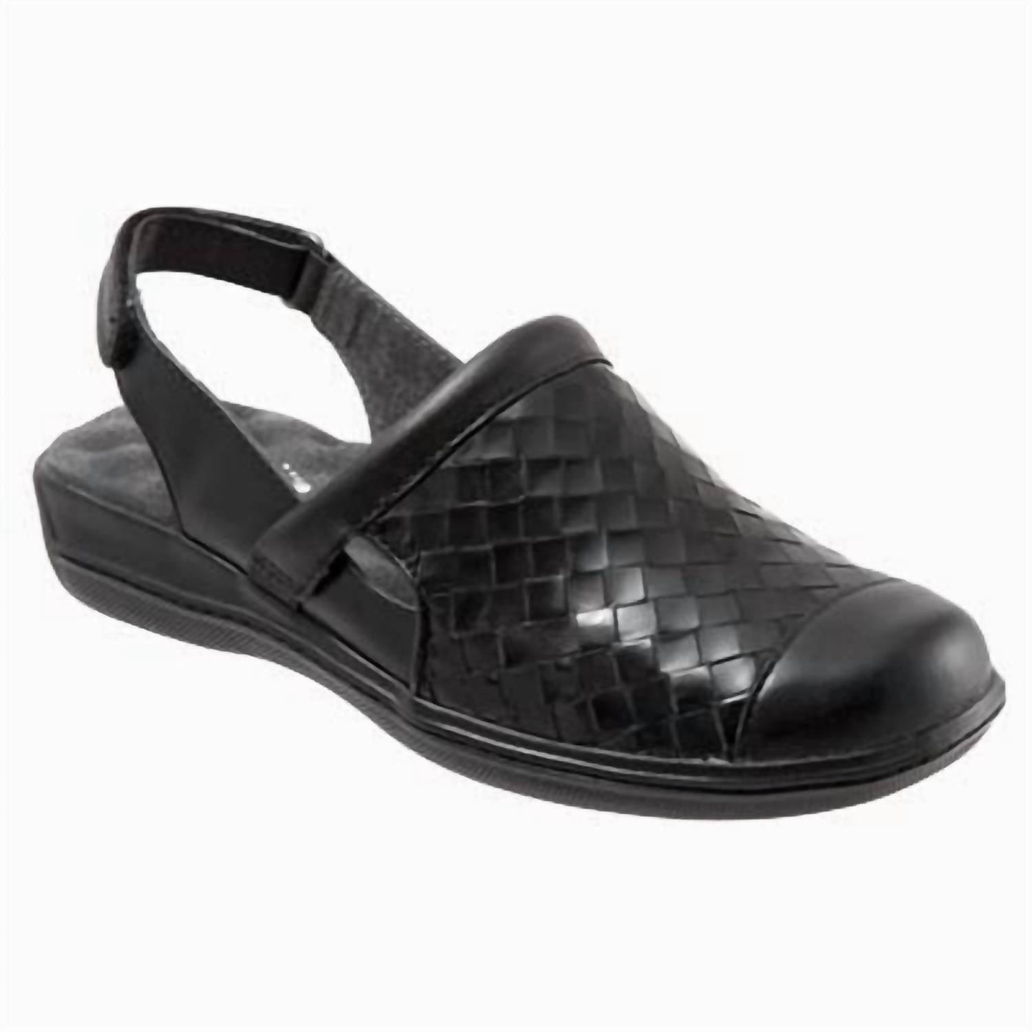 Women's Salina Clog In Black Easy Walk Slip