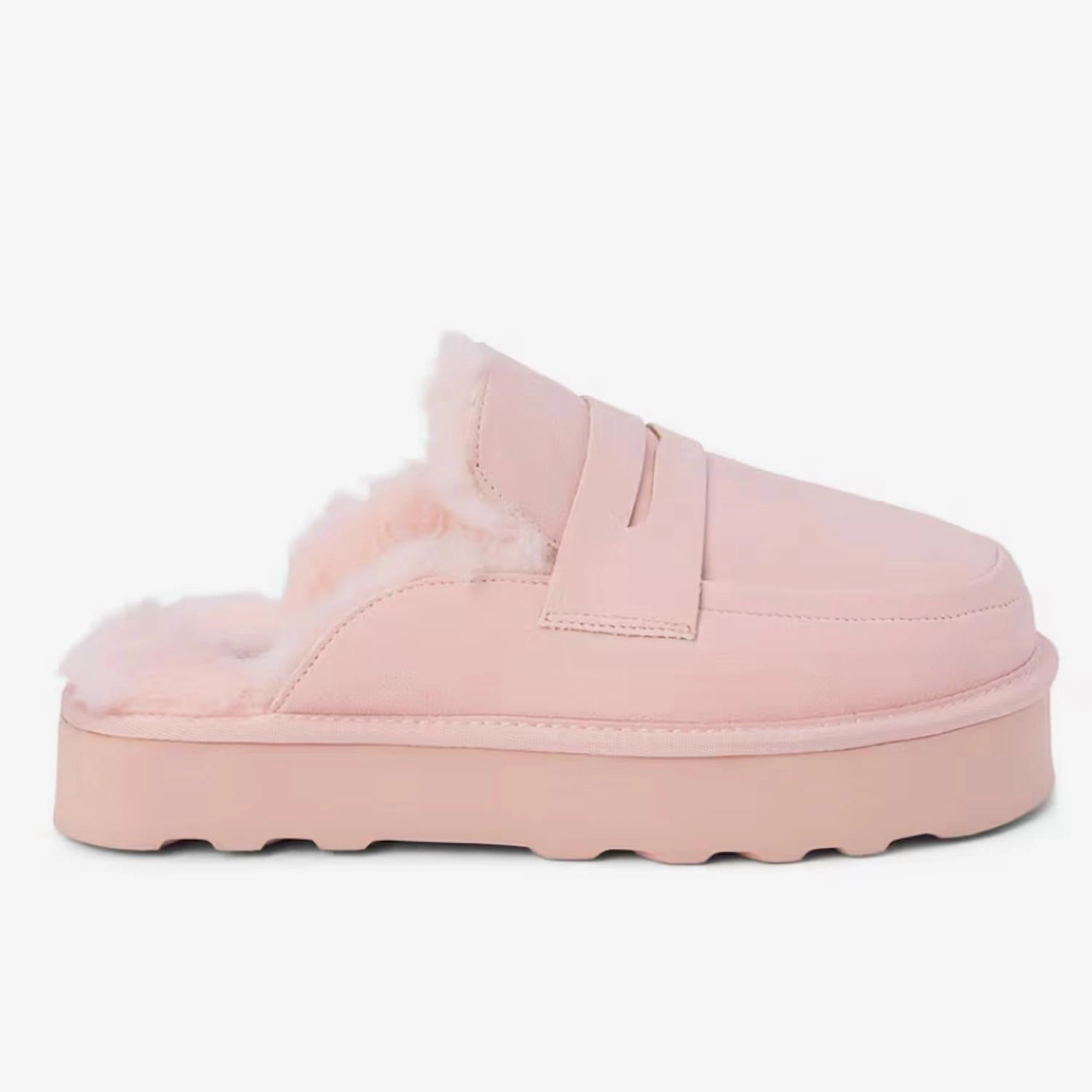 Women's Slip On Mule In Rose Easy Clean breathable socks