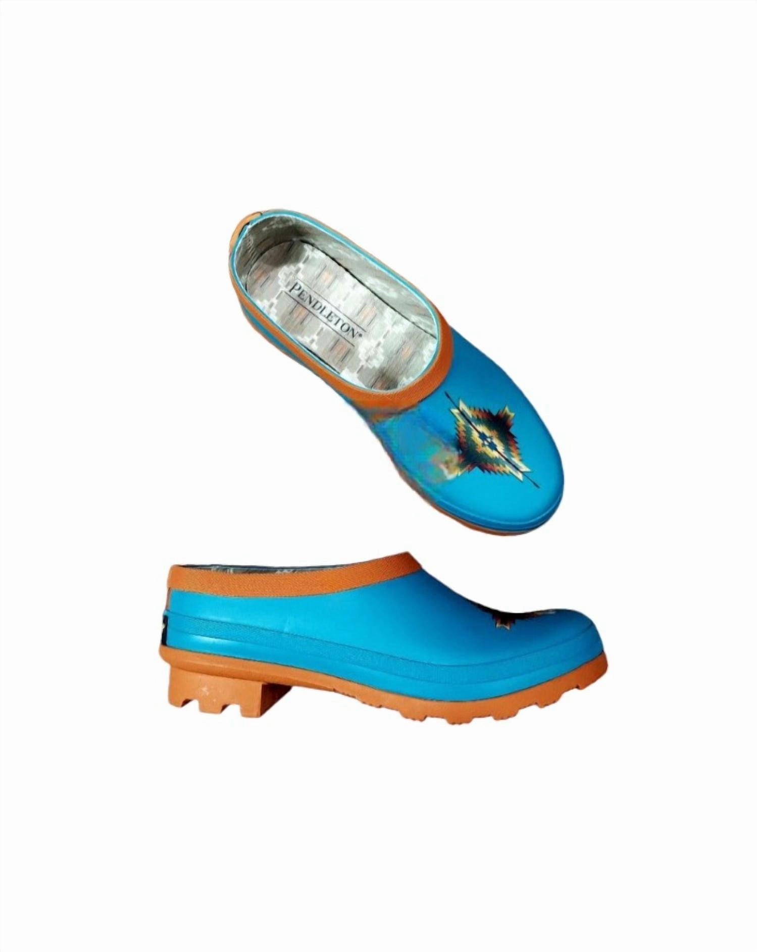 Flexible Design Women's Spring Clog In Turquoise Pagosa
