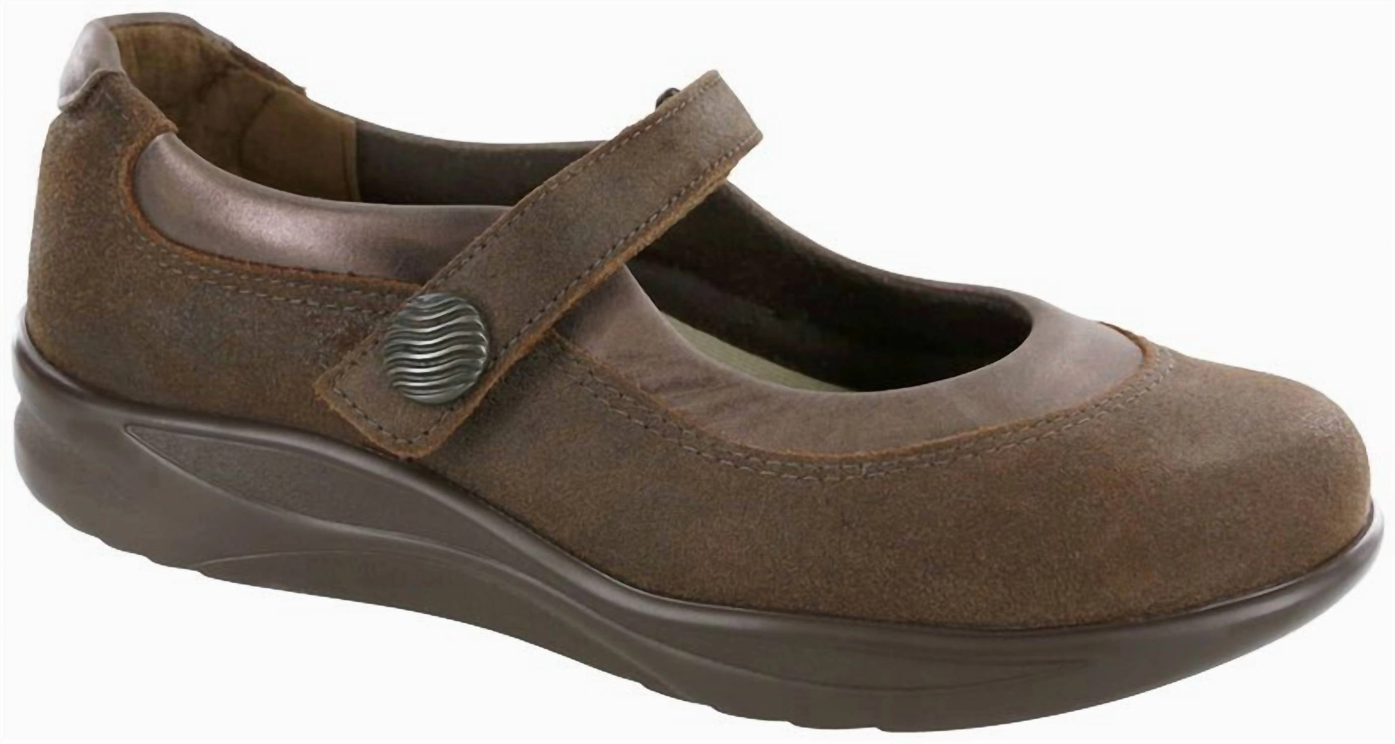 beach casual Instant Comfort Fit Women's Stepout Shoe In Brown