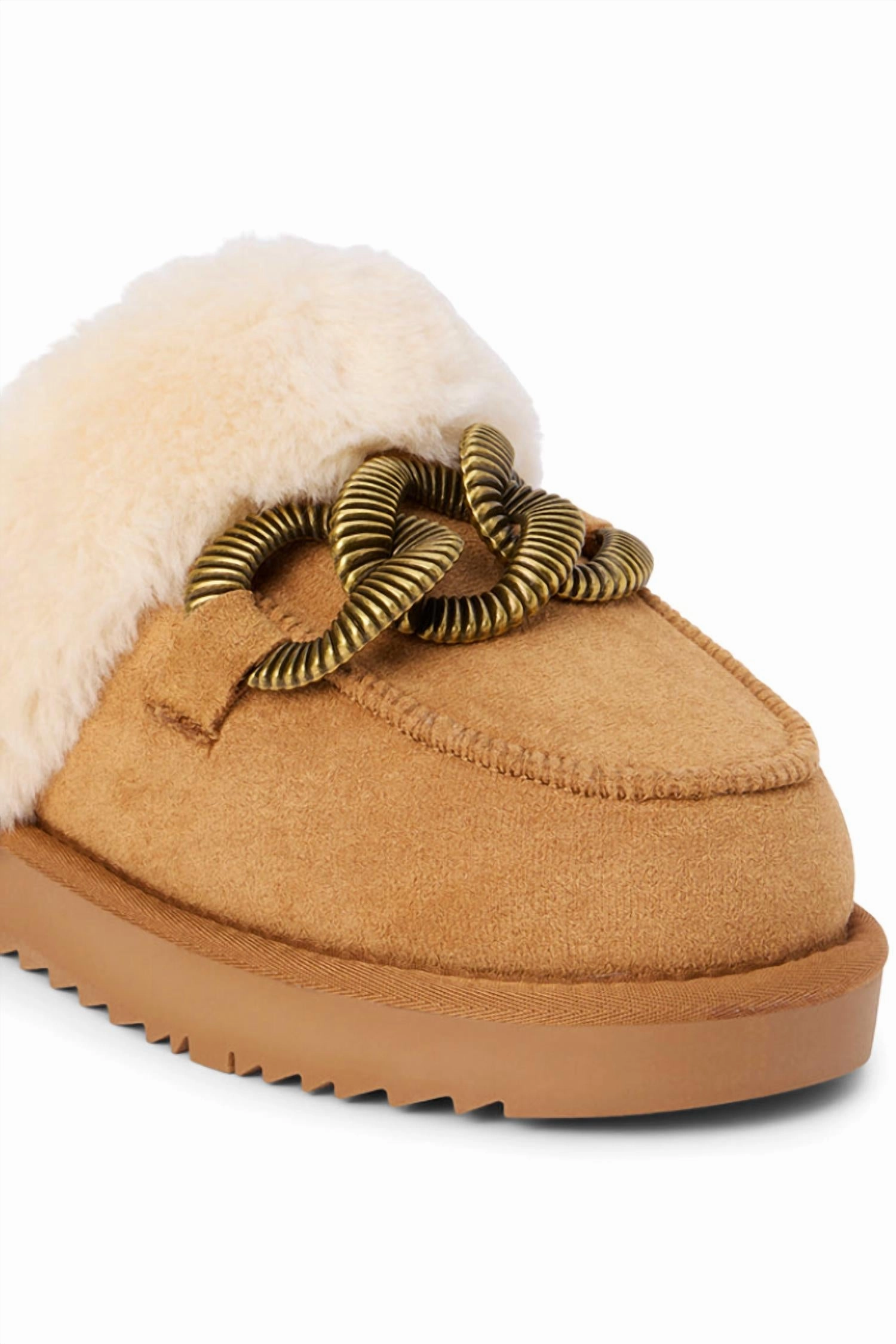 Smooth Surface Water-resistant Women's Taos Lounge Mule In Beige