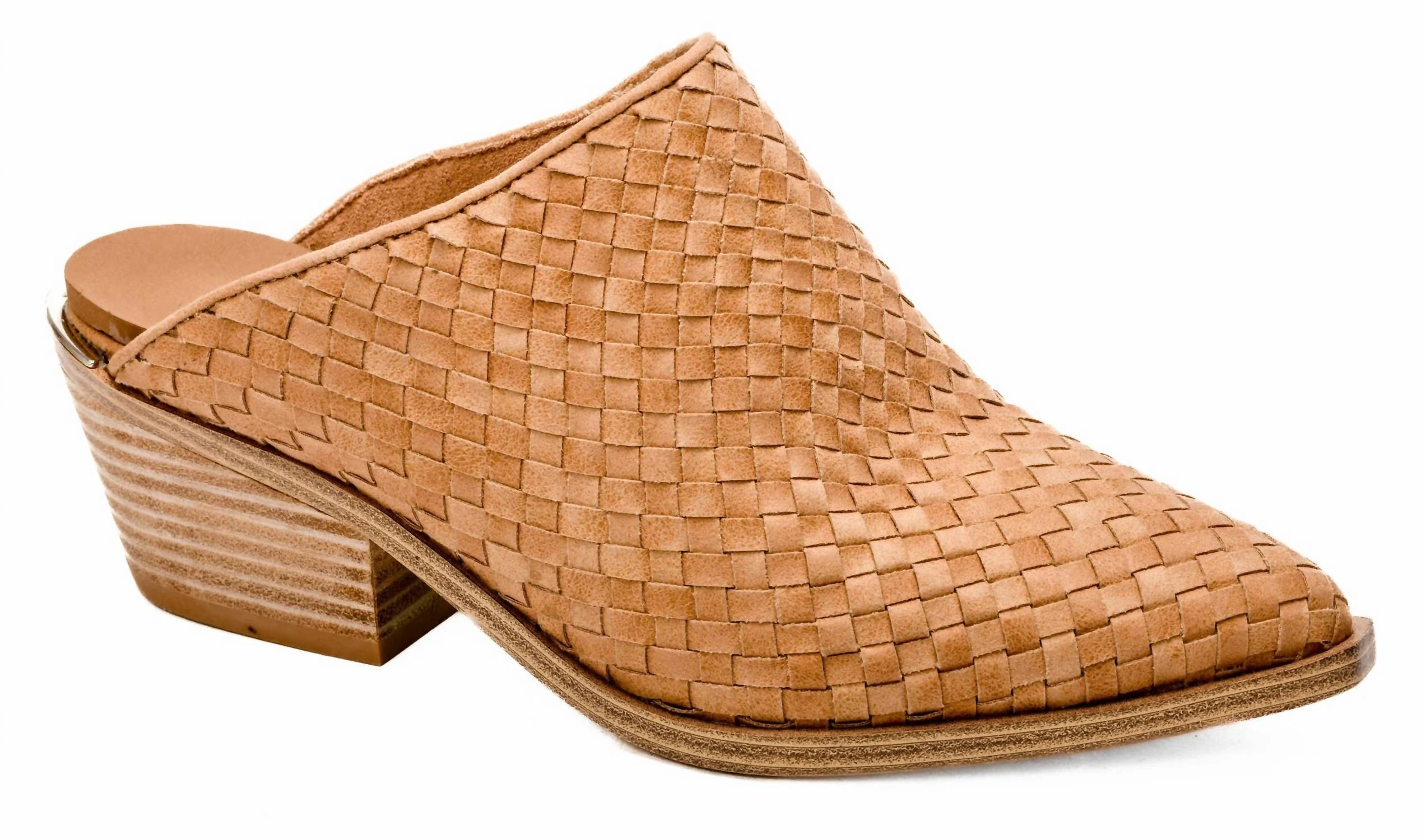 Women's Tgif Mule In Camel Quick Travel Sandals Comfort Travel