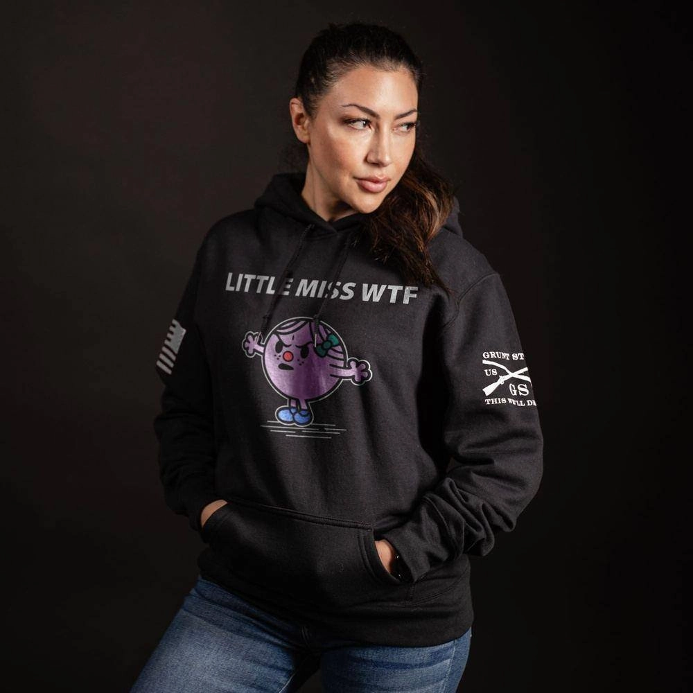 Spiritual wear Skater Vibe Women's W.T.F. Hoodie - Black