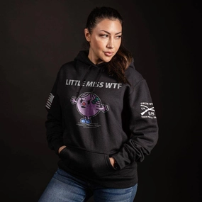 Women's W.T.F. Hoodie - Black Roomy Fit