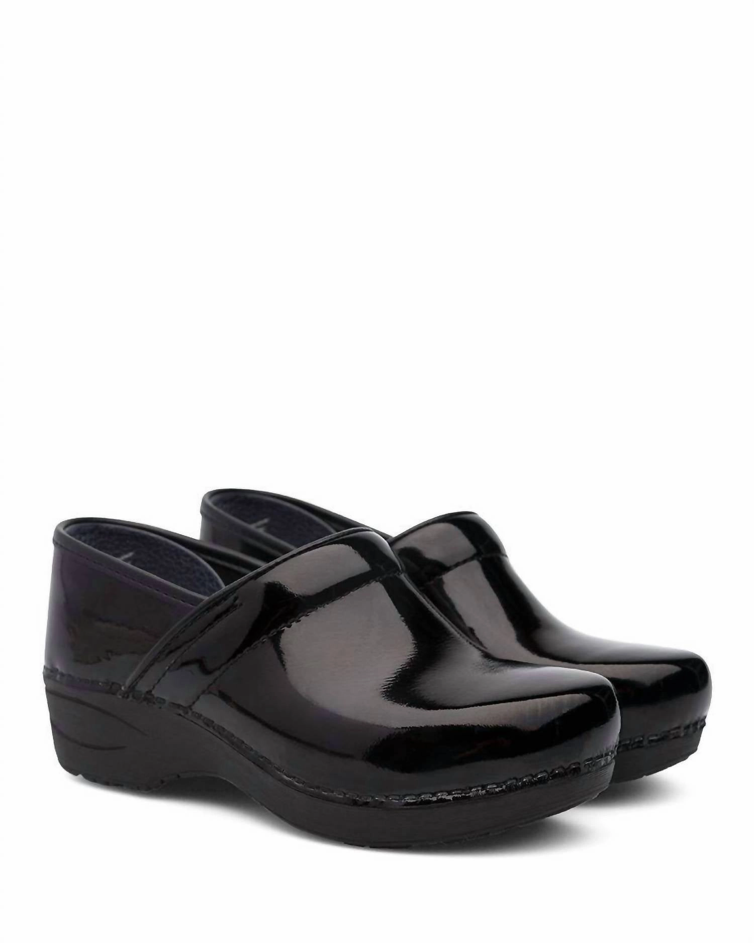 Women's Xp 2.0 Clog In Black Patent Modern Features Sweat Wicking