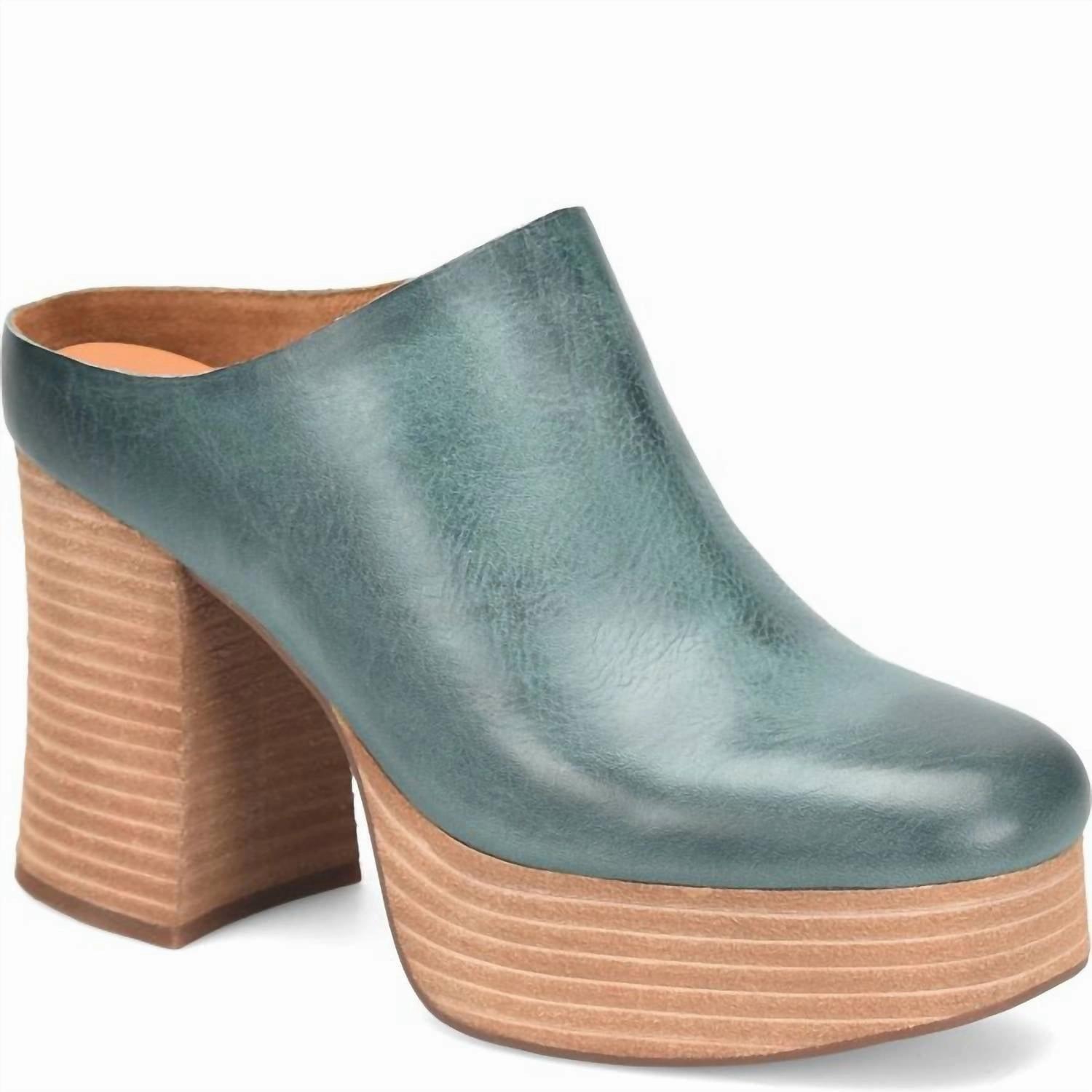 Women Veronica Mule In Teal Instant Footwear Arch support