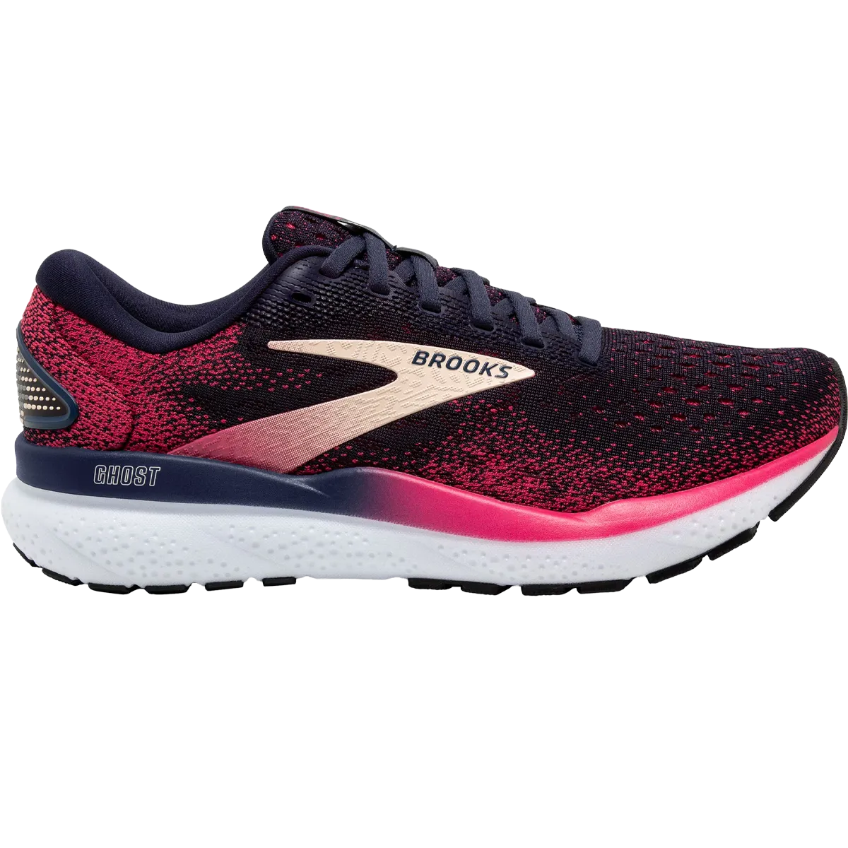 Women's Ghost 16 Wide running during a thunderstorm synthetic sole shoes