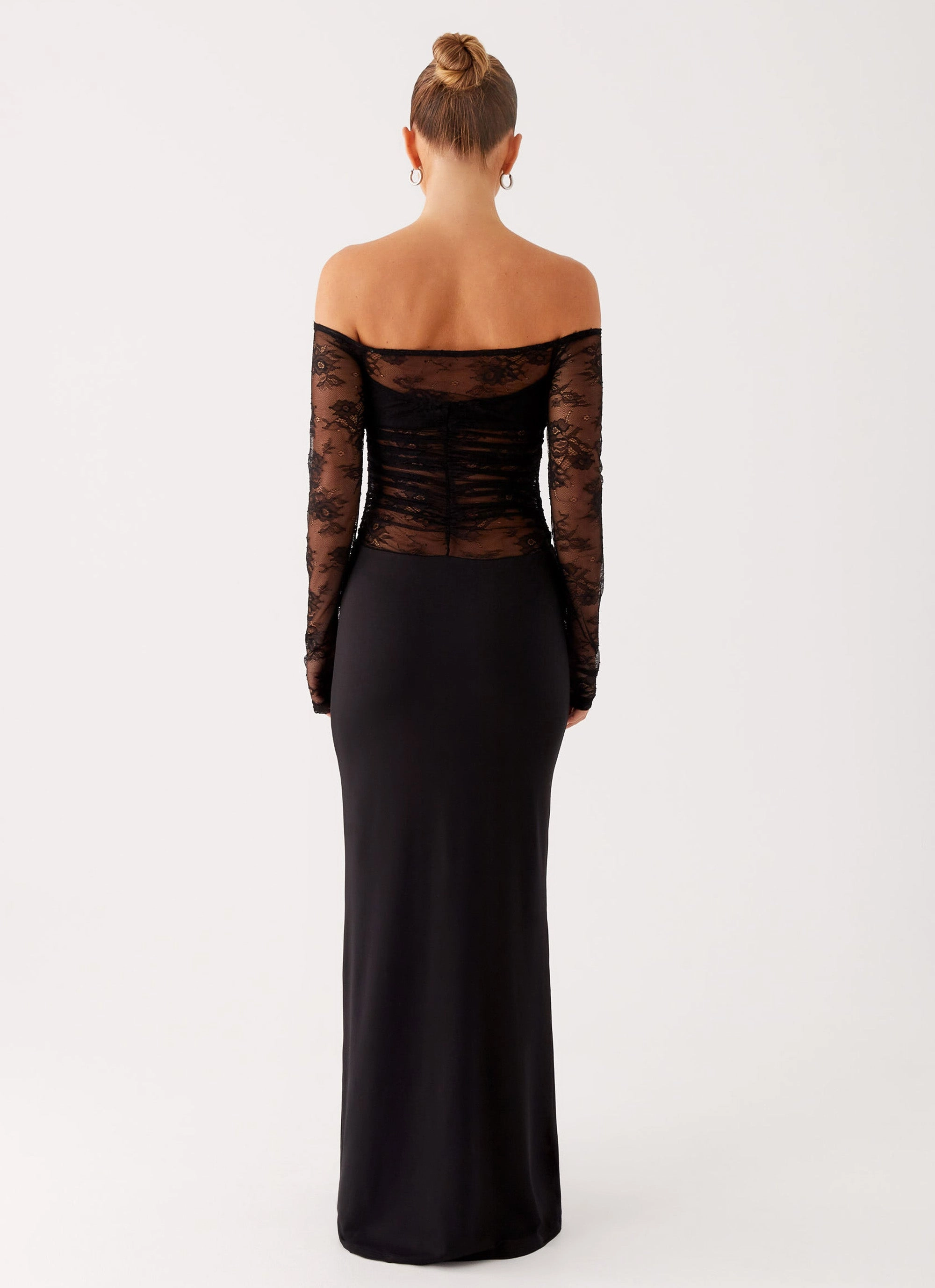 Work Favorite Soft Layers Avi Maxi Dress - Black