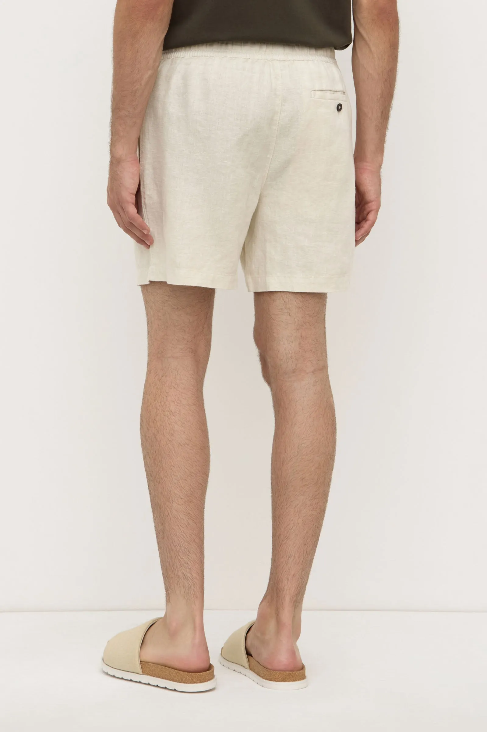 Flexible Fit Wear Tide Linen Short