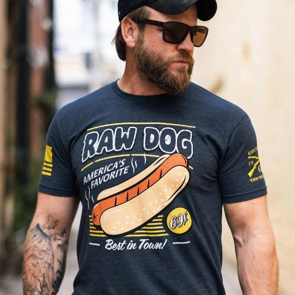 Raw Dog T-Shirt - Midnight Navy Sporty Fit