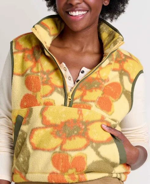 Casual Look Relaxed Gear W'S CAMPO FLEECE VEST