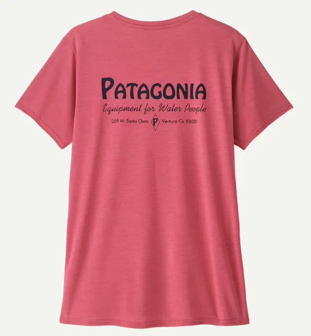 Graphic Design Plus Size W's Cap Cool Daily Graphic Shirt - Waters