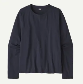 W's L/S Regenerative Organic Certified Cotton Tee Camouflage Essential Wear