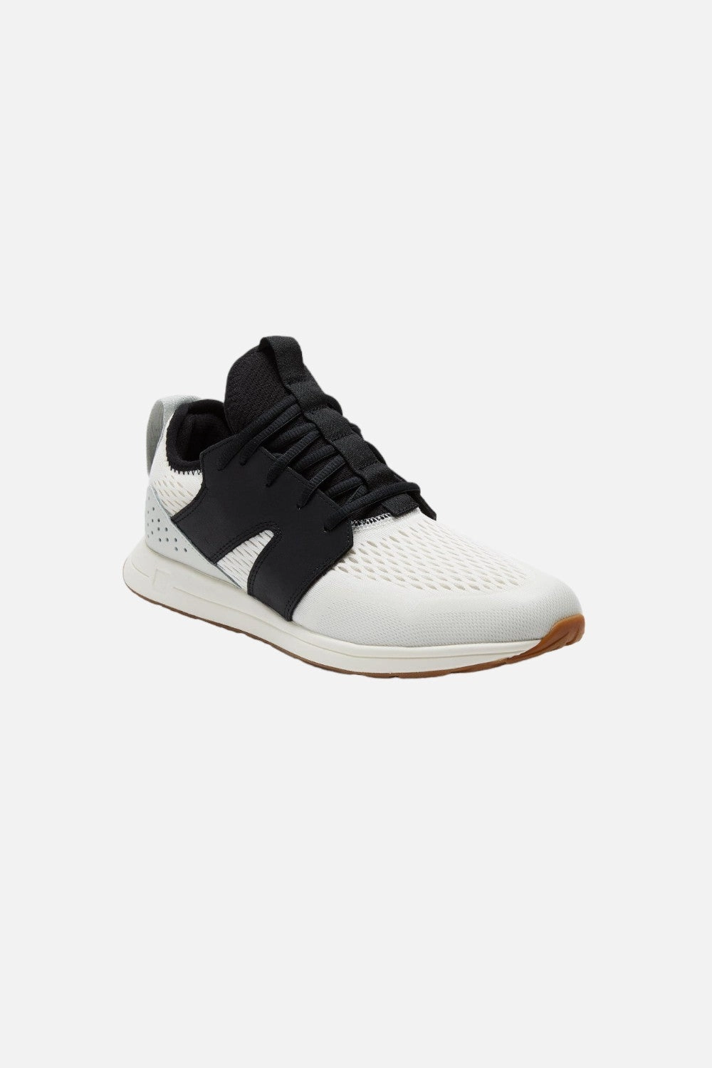 Park Ready Reinforced Toe Guard York Athletics The Frank Trainer Sneakers in Black White