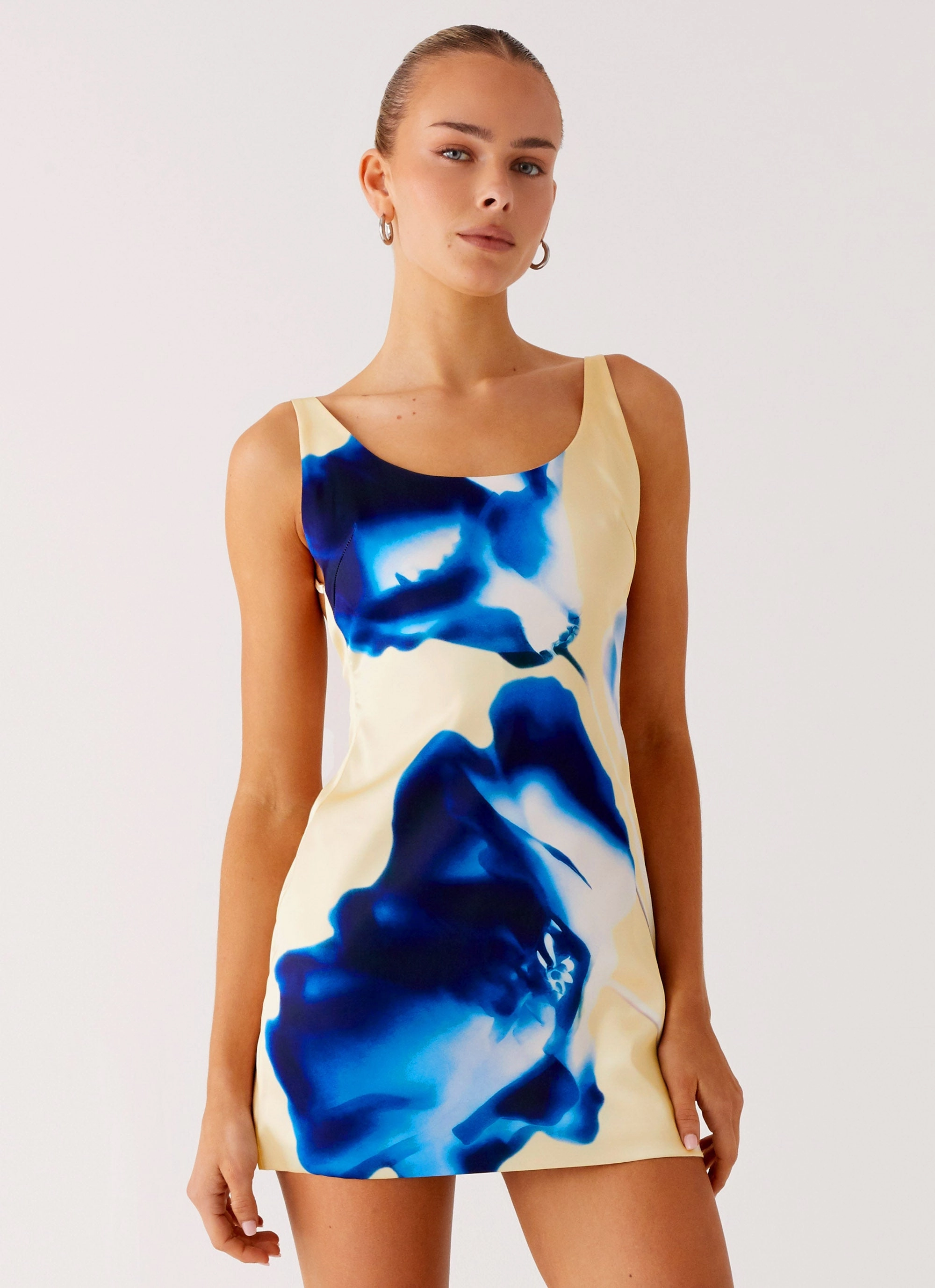 Grace Vibe Chic Everyday Wear You Know Me Mini Dress - Heirloom Floral