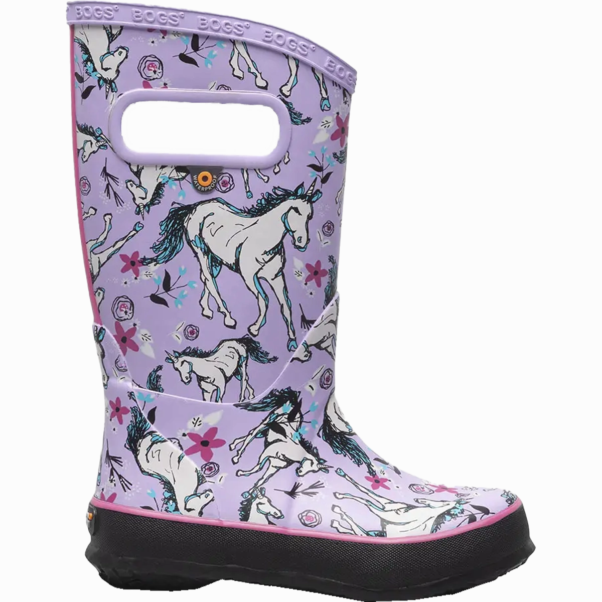 Youth Skipper II - Unicorn Awesome (4-10) Weather Ready Boots Comfy Design