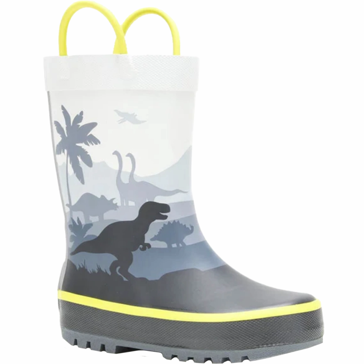 Fall Heels All Day Comfort Youth Toddler Dino Rain Boot