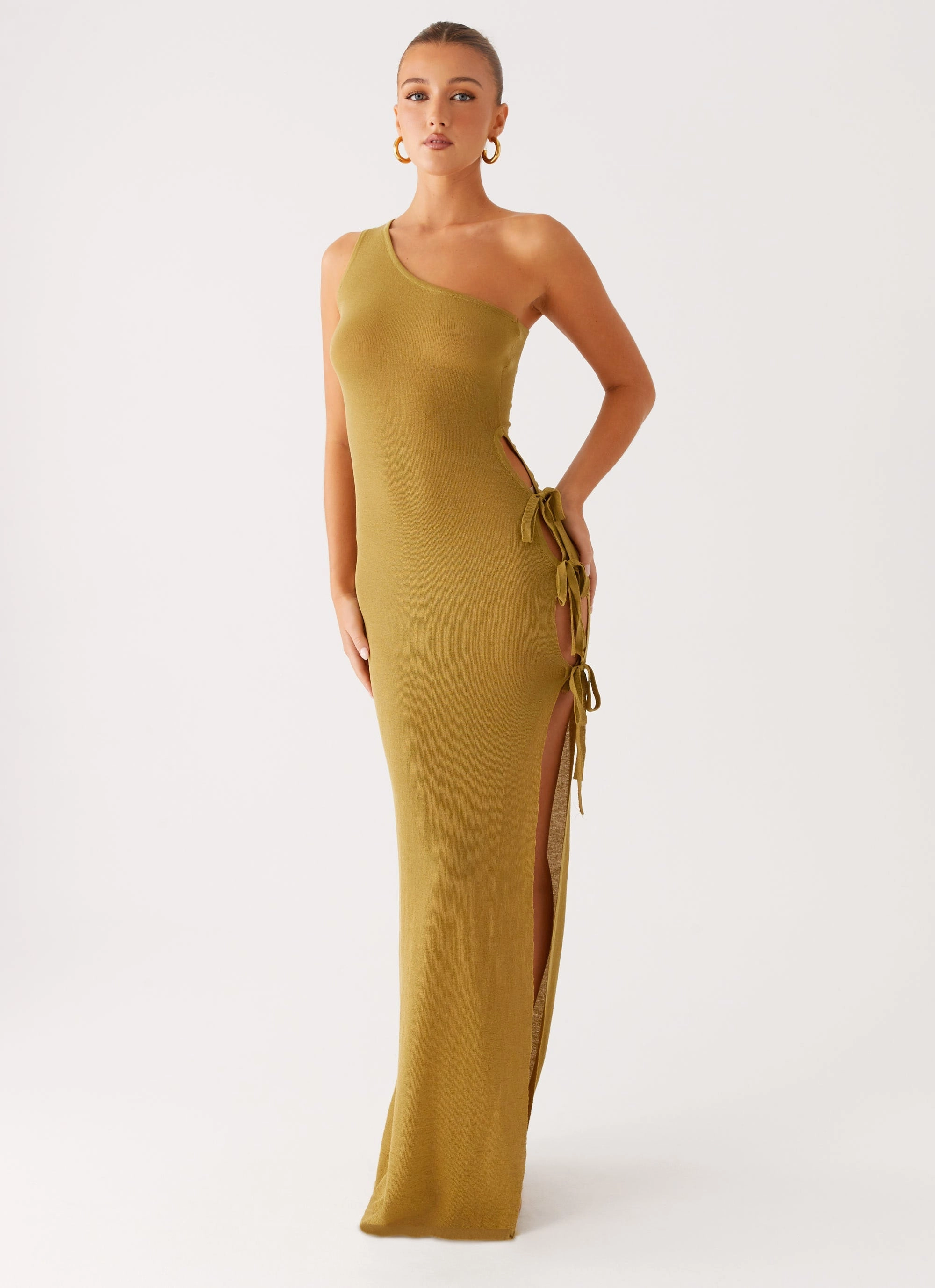 Zarnella Maxi Dress - Lime Comfortable and breathable