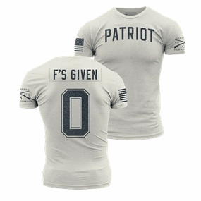 Fit For Comfort Zero F's  Given T-Shirt - Sand