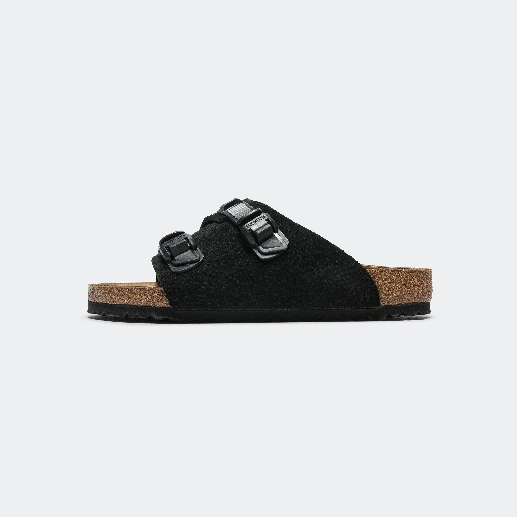 Active Summer Footwear Zurich Tech - Black Suede Leather
