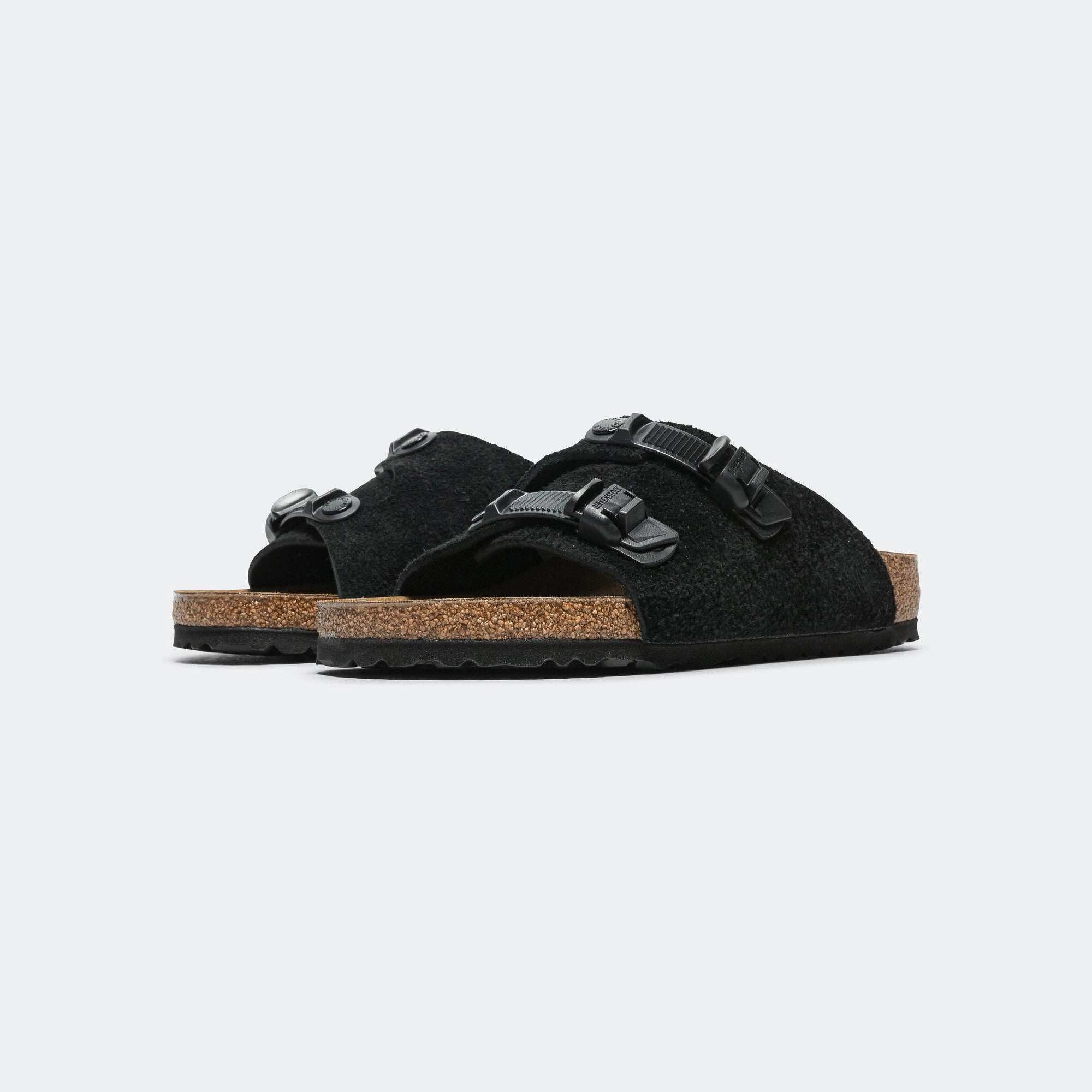 Summer Glow Wedge Sole Zurich Tech - Black Suede Leather